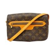 Louis Vuitton Vintage Pre-owned Tyg louis-vuitton-vskor Brown, Dam