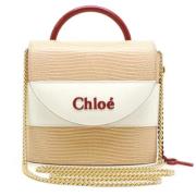 Chloé Pre-owned Pre-owned Laeder handvskor Beige, Dam