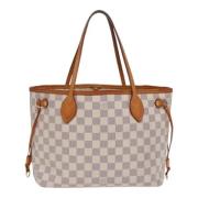 Louis Vuitton Vintage Pre-owned Canvas totevskor White, Dam