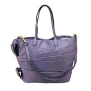 Valentino Vintage Pre-owned Laeder axelremsvskor Purple, Dam