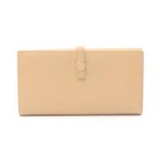 Chanel Vintage Pre-owned Laeder plnbcker Beige, Dam