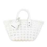 Balenciaga Vintage Pre-owned Laeder balenciaga-vskor White, Dam