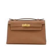 Hermès Vintage Pre-owned Laeder handvskor Brown, Dam