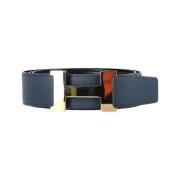 Hermès Vintage Pre-owned Laeder skrp Blue, Herr