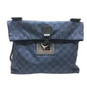 Louis Vuitton Vintage Pre-owned Tyg louis-vuitton-vskor Blue, Herr