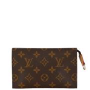 Louis Vuitton Vintage Pre-owned Canvas necessrer Brown, Dam