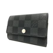 Louis Vuitton Vintage Pre-owned Tyg nyckelhllare Black, Herr