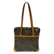 Louis Vuitton Vintage Pre-owned Tyg louis-vuitton-vskor Brown, Dam