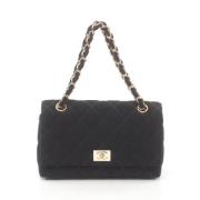 Chanel Vintage Pre-owned Canvas chanel-vskor Black, Herr