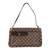 Louis Vuitton Vintage Pre-owned Tyg louis-vuitton-vskor Brown, Dam