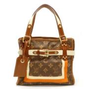 Louis Vuitton Vintage Pre-owned Tyg louis-vuitton-vskor Brown, Dam