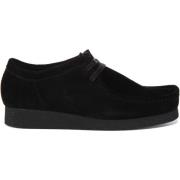 Clarks Svart Mocka Wallabee Evo Herrkänga Black, Herr