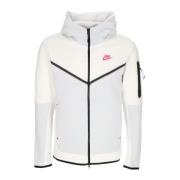 Nike Tech Fleece Dragkedja Hoodie Summit White White, Herr