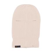 Alpha Industries Vit Stickad Balaclava Jet Stream Beige, Unisex