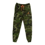 Jordan Camo Herr Fleece Tracksuit Byxor Green, Herr