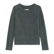 Marc O'Polo Bouclé sweater regular Gray, Dam