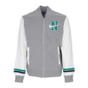 Nike Retro Fleece Collegejacka Sportkläder Gray, Herr