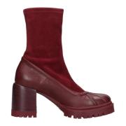 Casadei Stövlar Bordeaux Red, Dam