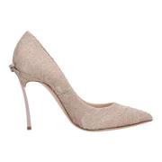 Casadei Med klack beige Beige, Dam