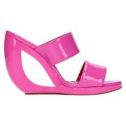 Manolo Blahnik Med klack Fuchsia Pink, Dam