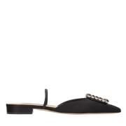 Roberto Festa Ballerine Slingback Flats Black, Dam