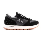 Sun68 Svarta Ally Studs Sneakers Black, Dam