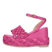 Emanuelle Vee Med klack Fuchsia Pink, Dam