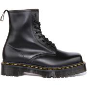 Dr. Martens Svarta Bex Fyrkantig Tå Stövlar Black, Dam