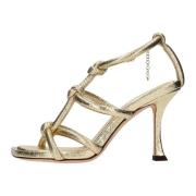 Jimmy Choo Sandaler Guld Yellow, Dam