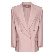 Stella McCartney Oversized dusty pink blazer Pink, Dam