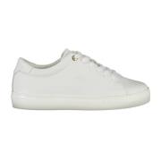 Tommy Hilfiger Vit Polyester Sneaker White, Dam