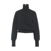 Closed Svart Sweatshirt för Kvinnor Aw24 Black, Dam