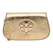 Tory Burch Guld Clutchväska för Kvinnor Yellow, Dam