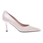 Baldinini Court shoes in vanilla leather Beige, Dam