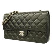 Chanel Vintage Pre-owned Laeder axelremsvskor Black, Dam