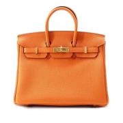 Hermès Vintage Pre-owned Laeder handvskor Orange, Dam