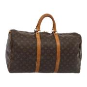 Louis Vuitton Vintage Pre-owned Canvas resvskor Brown, Dam