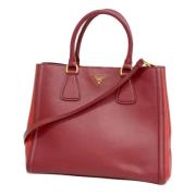 Prada Vintage Pre-owned Laeder prada-vskor Red, Dam