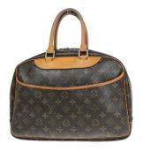 Louis Vuitton Vintage Pre-owned Canvas handvskor Brown, Dam