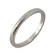 Cartier Vintage Pre-owned Platina ringar Gray, Herr