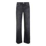 Re/Done Vida Ben Jeans Black, Dam