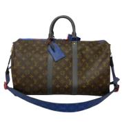 Louis Vuitton Vintage Pre-owned Canvas handvskor Brown, Dam