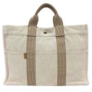 Hermès Vintage Pre-owned Canvas totevskor Beige, Dam