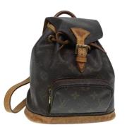 Louis Vuitton Vintage Pre-owned Canvas ryggsckar Brown, Dam