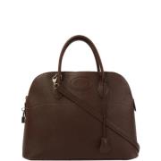 Hermès Vintage Pre-owned Canvas handvskor Brown, Dam