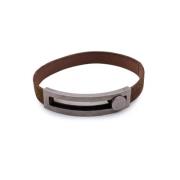 Hermès Vintage Pre-owned Laeder armband Gray, Dam