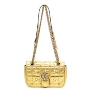 Gucci Vintage Pre-owned Laeder axelremsvskor Yellow, Dam