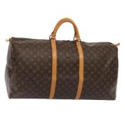 Louis Vuitton Vintage Pre-owned Canvas resvskor Brown, Dam