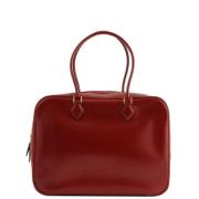 Hermès Vintage Pre-owned Canvas handvskor Red, Dam