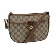 Gucci Vintage Pre-owned Laeder gucci-vskor Beige, Dam